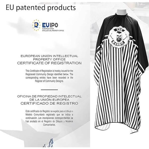 Frisörkappa, Silikonfrisörkappa, 100 % polyester, lätt a