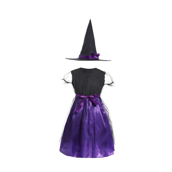 Halloween costume children witch cosplay cloak