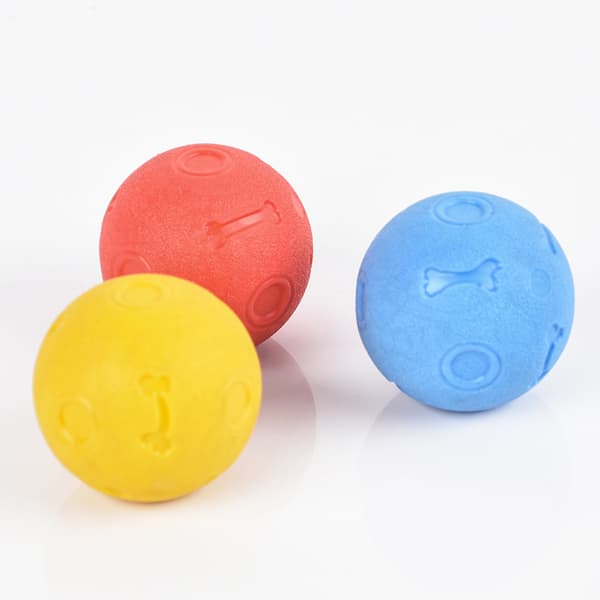 3PCS TPR Hundtugg Leksak Slitstark Tuggsäker Elastisk Knut