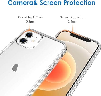 Etui til iPhone 12 Mini 5,4 tommer, ridsefast cover