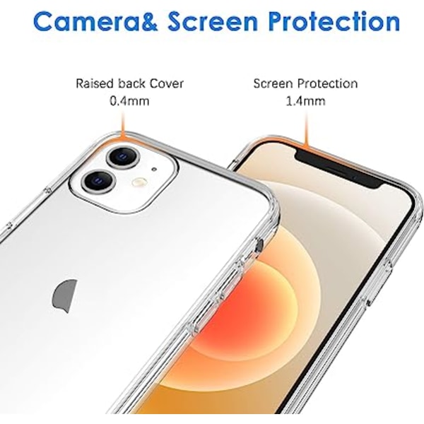 Fodral för iPhone 12 Mini 5,4 tum, reptåligt skyddsfodral