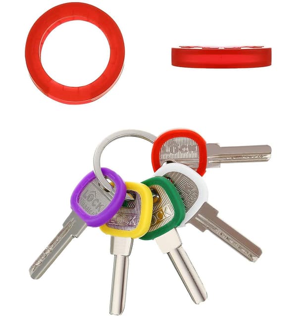 32 stk. nøglecovers, nøglecovers, fleksible nøglecovers, plastiknøgle-id