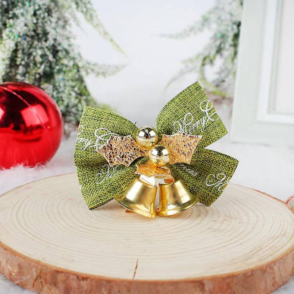 4 stk. Western Food Button Holiday Bow Servietring Europæisk Serviet