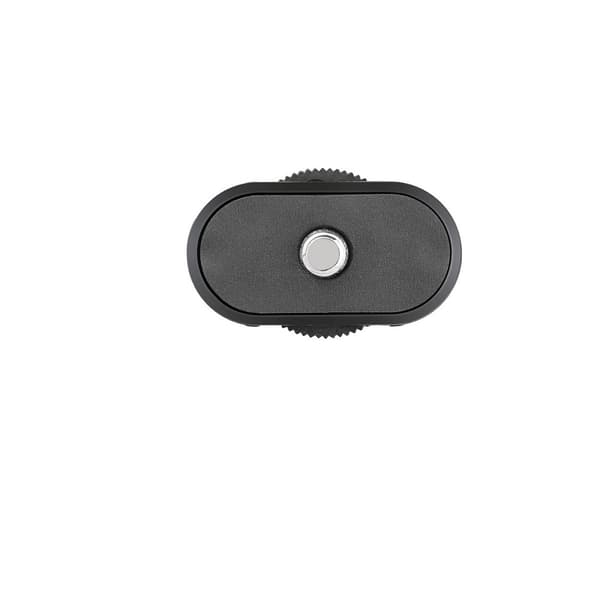 Stativadapter for 2 stk. aluminiums 1/4” kameramonteringsadapter, Bla