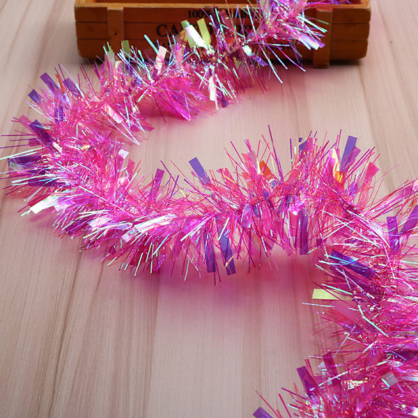 2M Luxury Thick Chunky Tinsel Foil Garland Party Holiday Xmas Pa