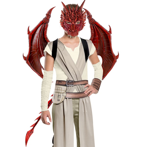 Lohikäärmeen siivet -asu lapsille, dinosaurin hännän naamiosetti, cosplay c