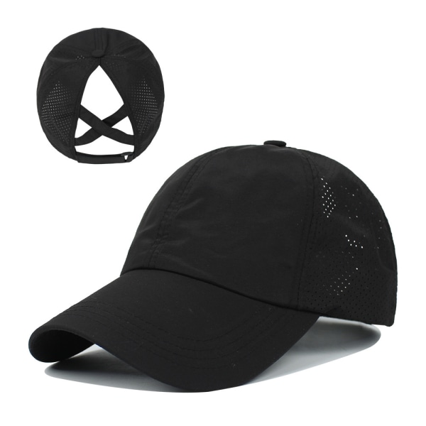 Ponytail Baseball Cap, Breathable UV Sun Protection, Lightweight