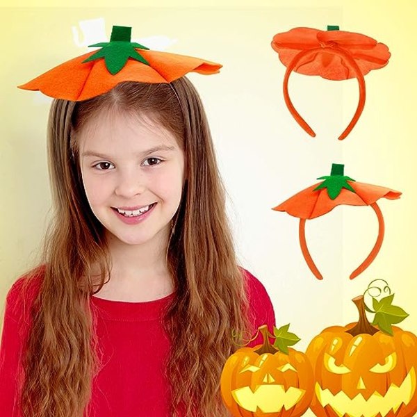 Halloween Gresskar Hodebånd Halloween Kostyme Gresskar Hodeplagg Color1