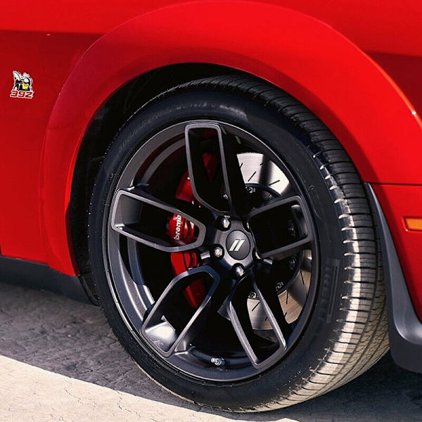 4x 2,5\" Navkapslar för bilhjul till 300C Challenger Charger SR