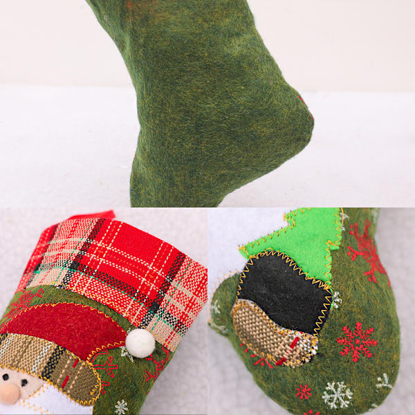 3-pack julstrumpor, stor julklappstrumpa, perso