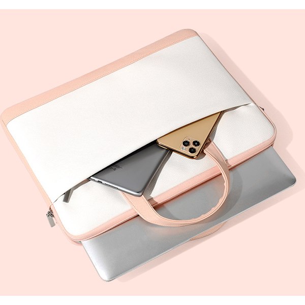 Fargematch Laptop Bag Kvinner 15,6 Tommers Ultra-tynn Indre Lapto