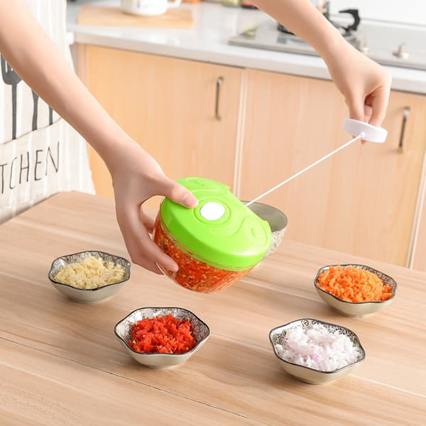 Grønnsakshakker, Blender, med strimling, skjæring