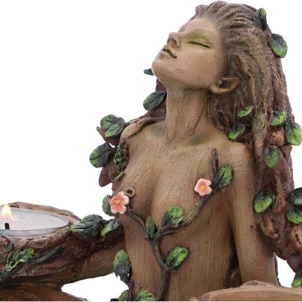 Forest Protector Natural Balance Kvinde Træånd Candle Hold