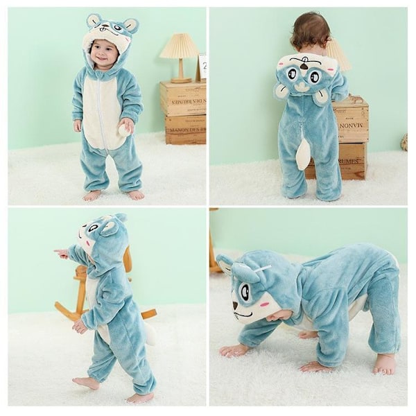 Barn & Baby Hamster Onesie Jumpsuit（70-120cm） 70 (height 56-66cm)