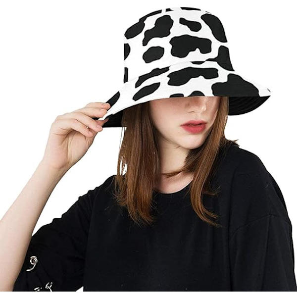 Tie Dye Spand Spand, Sjov Strand Solhat Fisker Hat Dobbelt Sid