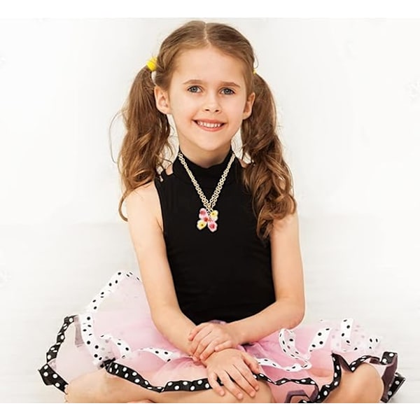 Kaulakorut 2-Split Heart Best Friends Forever Rainbow Mermaid