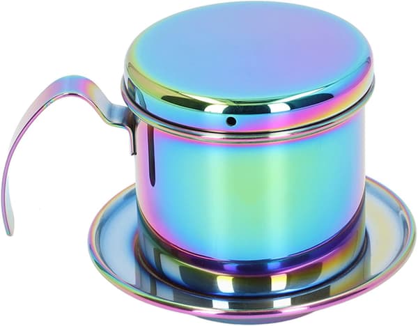 Vietnamesisk kaffefilter, Vietnamesisk kaffemaskin, rustfritt stål