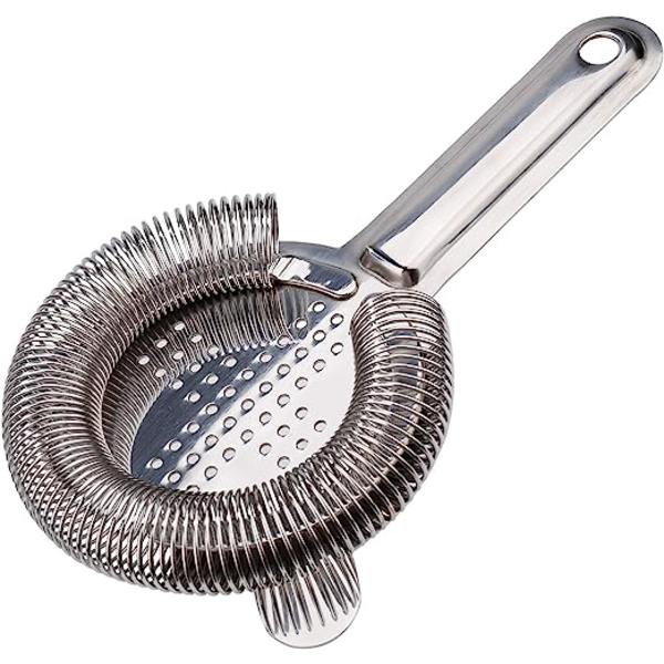 Rustfrit Bar Strainer Rustfrit Cocktail Strainer i Rustfrit Stål 10