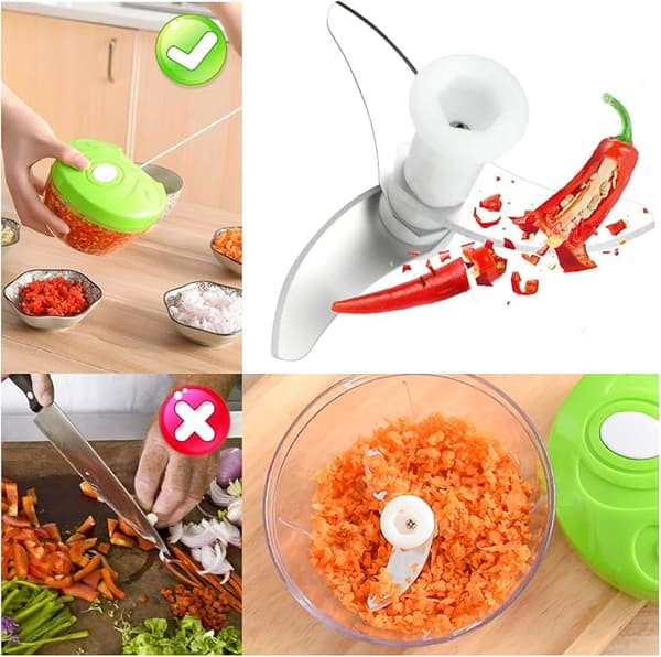 Grønnsakshakker, Blender, med strimling, skjæring