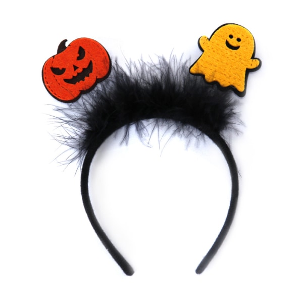 4 kappaletta Halloween-hiuspantoja Freaky Black Hair Viikset Ma