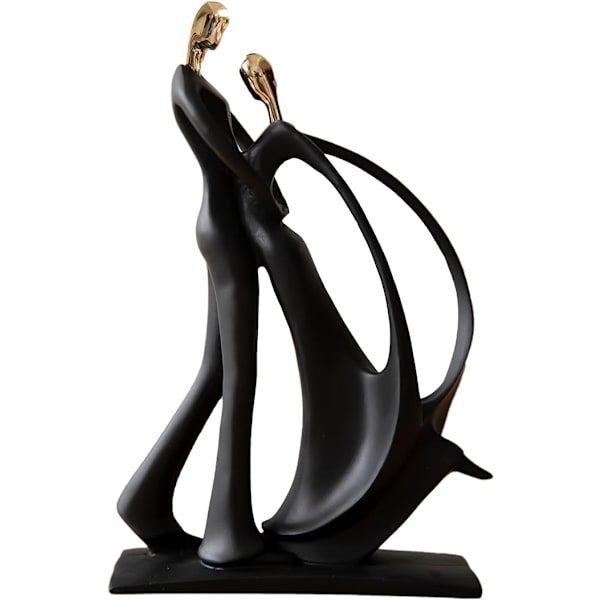 Resin Skulptur, Romantisk Par Dans Statue, Stue Dekoration