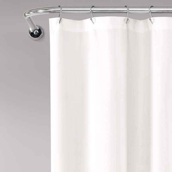 Lush Decor, Aprile Gul och Grå Duschdraperi, 72\" x 72\"