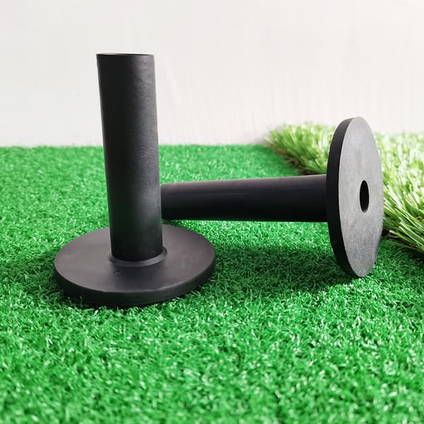 10 stk. 60 mm gummigolftees, ubrydelige golftee til træningsgolf