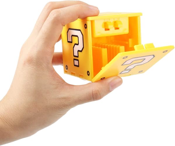 (？Gul) Nintendo Switch-spill lagringsboks - rommer opptil 16 Ga