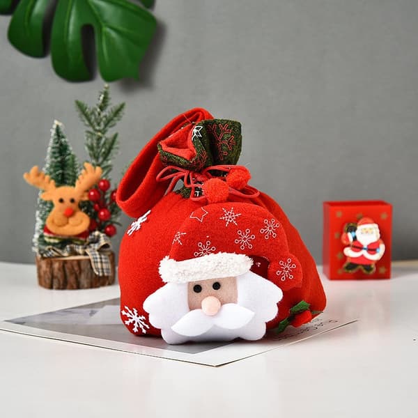 Julgåvopåsar Julgodispåsar med dragsko Tomte C