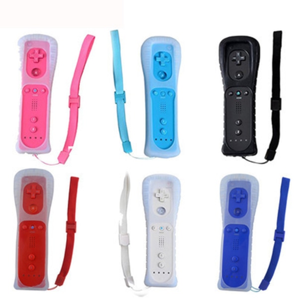 2 i 1 Nintendo Wii/U äkta fjärrkontroll Motion Plus inuti
