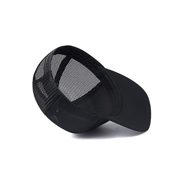 Robust professionell herrbaseboll keps i mesh