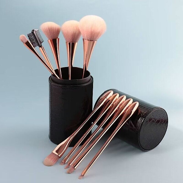 10 Skønhedsværktøjer Makeup Pensler Sæt