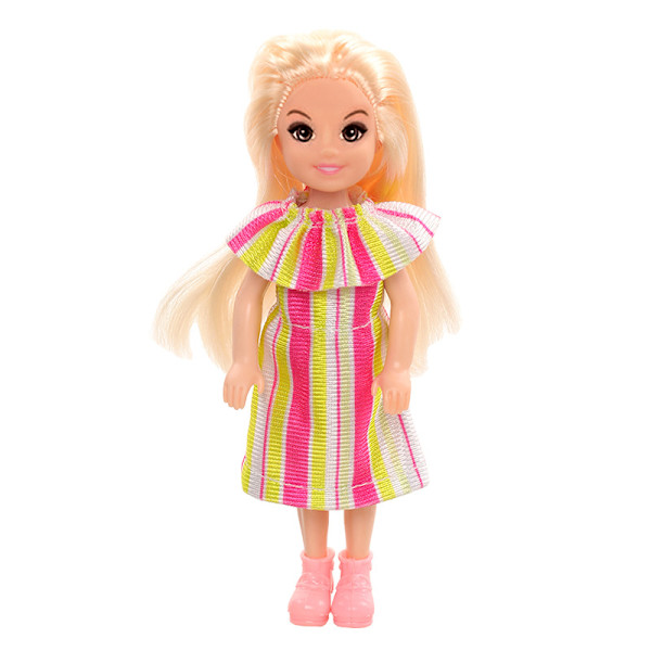 5 kappaletta 5,5 tuuman tyttönuken mekko Chelsea-nuken puku Fashion Chan