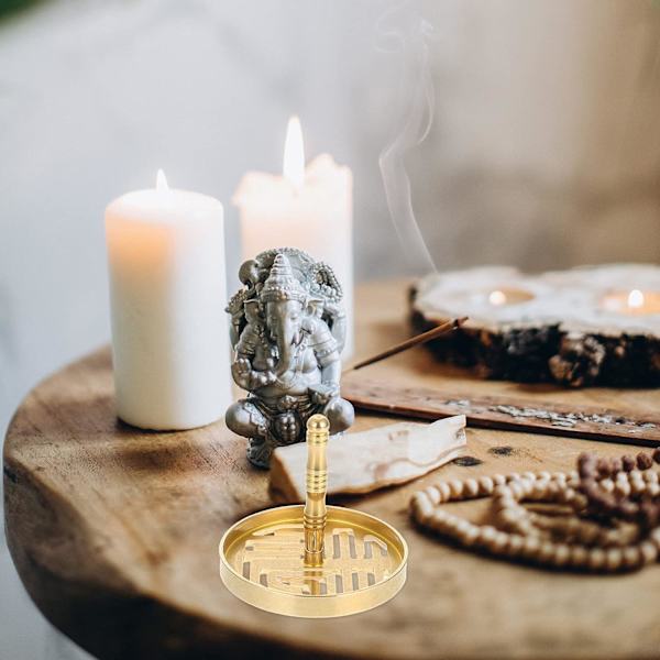 Formgjutna rökelsetillbehör för Zen-rums tehusdekoration - 9 cm