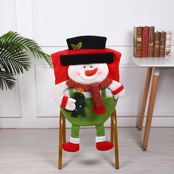 Joulukoristeellinen tuolinpäällinen Joulupukki Tuolinpäällinen Creativ
