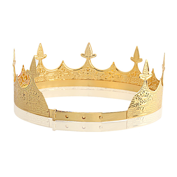 Kunglig krona för män - Kunglig kronprins tiara för män för bröllop