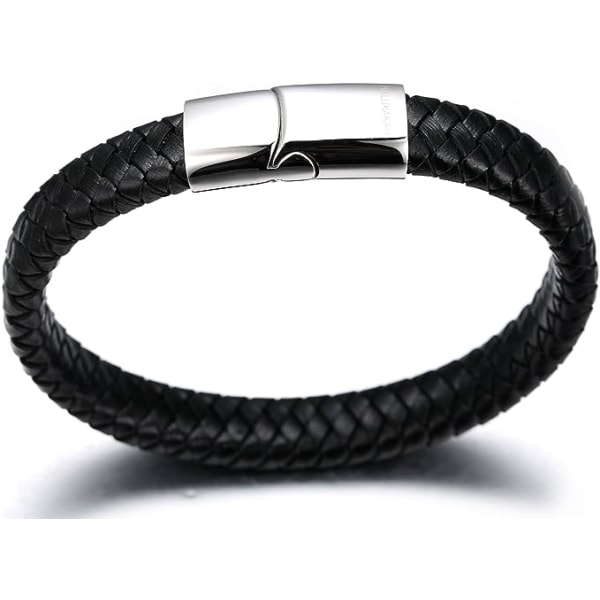 Alloy Socket Magnetic Clasp Couple Style Braided Bracelet