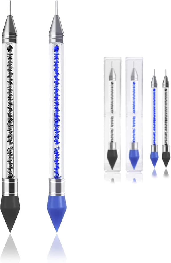 2-delt sett med spesialdesignede tilbehør til diamantmaling Color1