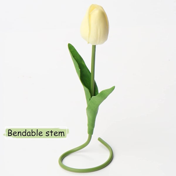 10 Pack Fake Tulpaner Real Touch Konstgjorda Blommor Bulk Fake Tuli