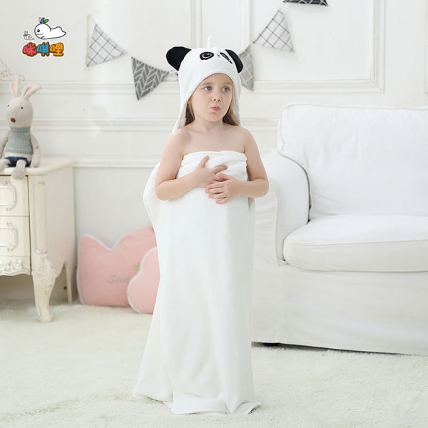 Barn Premium Hood Handduk | Unicorn design | Supermjuk oversize