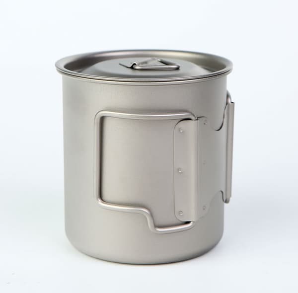 420ML Ultralight Titanium Camping Mug Coffee Maker for