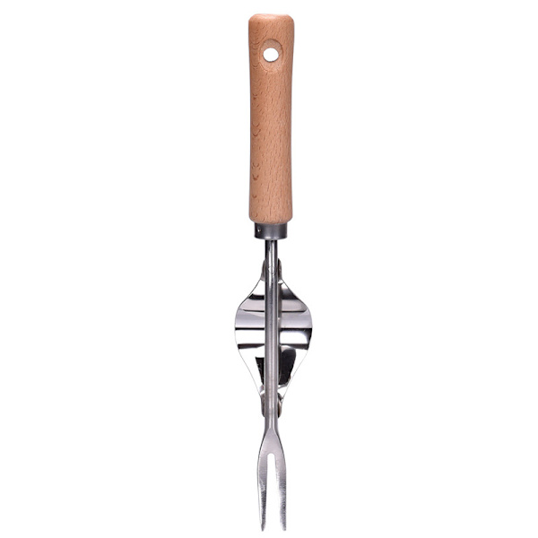 Havearbejde skraber, rustfrit stål spade, rodudpuller, hakke