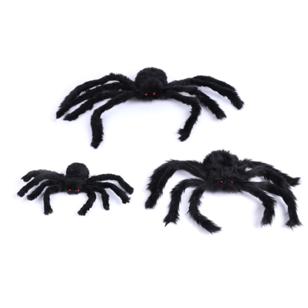 3 Piece Realistic Spider 50cm Long - Simulation Animal Model Sca