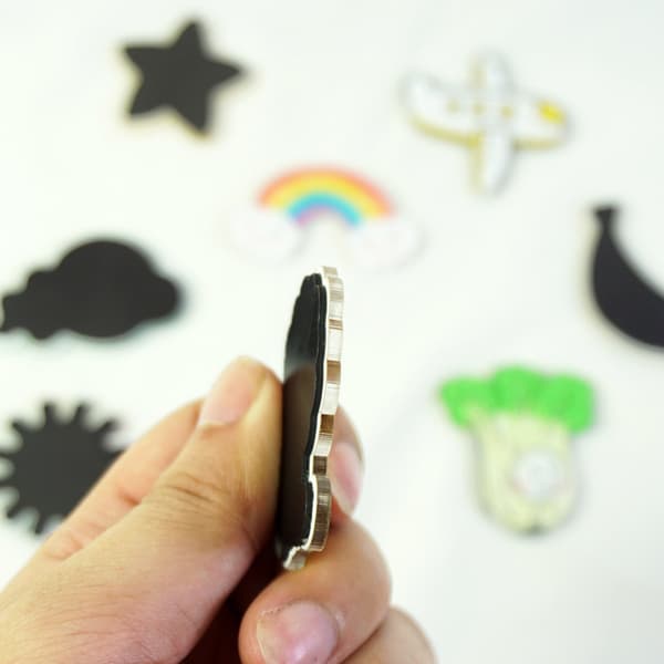 Fruktmagnet, 10 stycken fruktkylskåpsmagnet stark klibbig