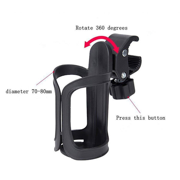 Sykkel Flaskeholder 1 Stykke Justerbar Sykkel Flaskeholder Sykkelkopp