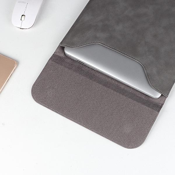 Skyddande fodral för MacBook 13-15,4 tum dator - Horisontell light grey 14.1-15.4 inch