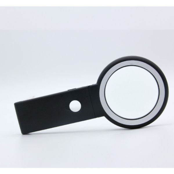 Bärbar LED-förstoringsglas Fällbar Multifunktionell Förstoringsglas w