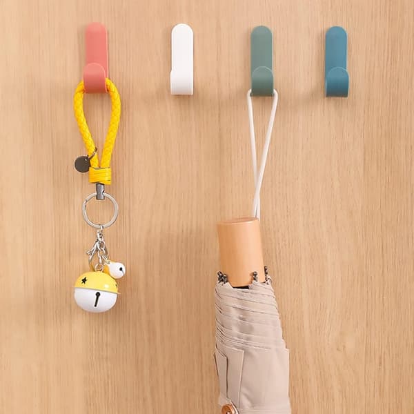 Adhesive Hooks Utility Wall Hooks Wall Mounted Decorative Key Ho