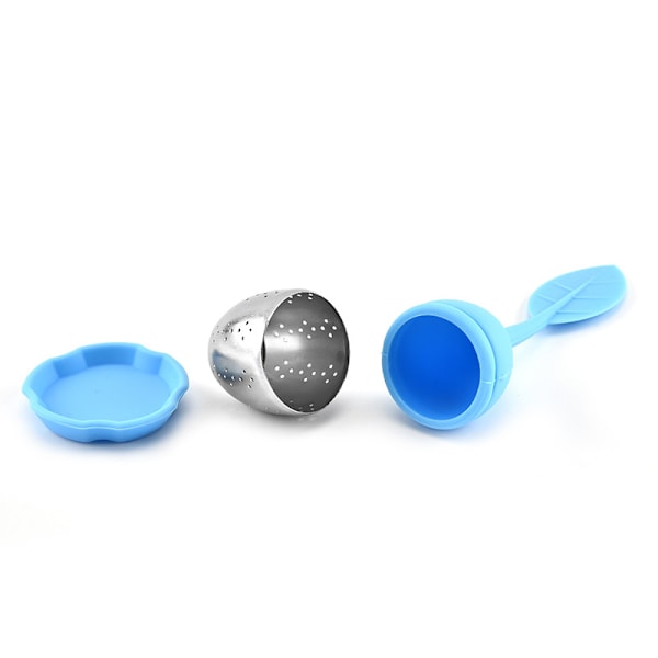 1 stk. silikone te-infuser, te-filter, te-infuser, løs blad T