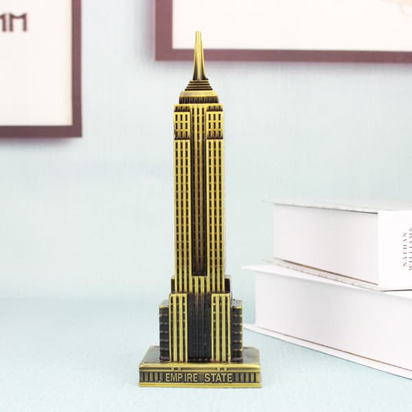 Empire State Building Galvaniserade Turist Souvenirer